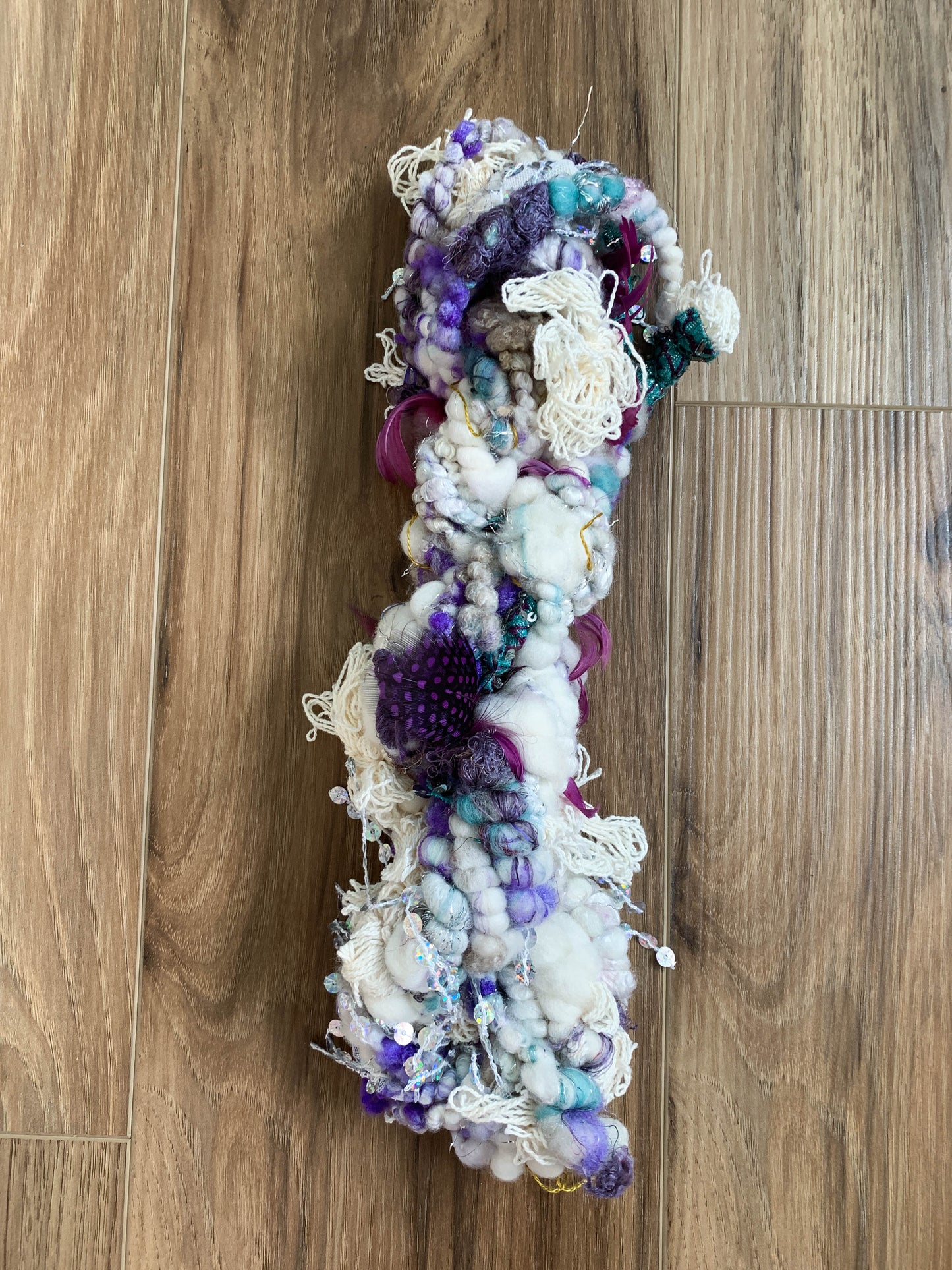 Feather and Fabric Art Yarn